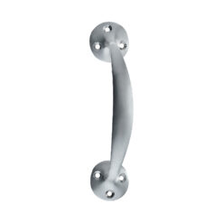 Victorian Bow Handle, Satin Chrome