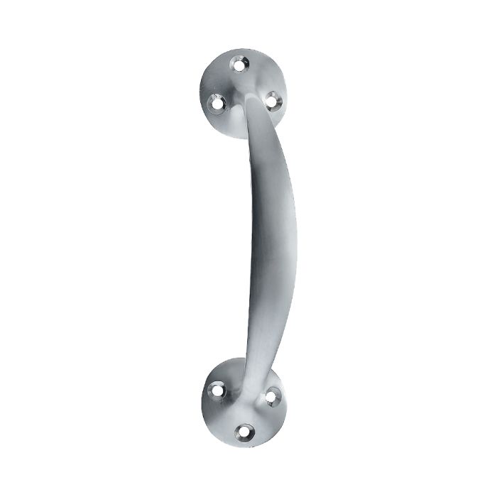 Victorian Bow Handle, Satin Chrome