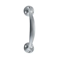 Victorian Bow Handle, Satin Chrome