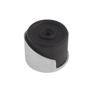 Round Floor Mounted Door Stop (38mm Diameter), Polished Chrome