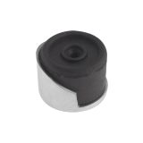 Round Floor Mounted Door Stop (38mm Diameter), Satin Chrome