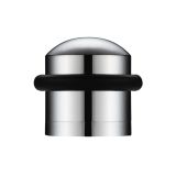 Domed Floor Mounted Door Stop - Polished Chrome