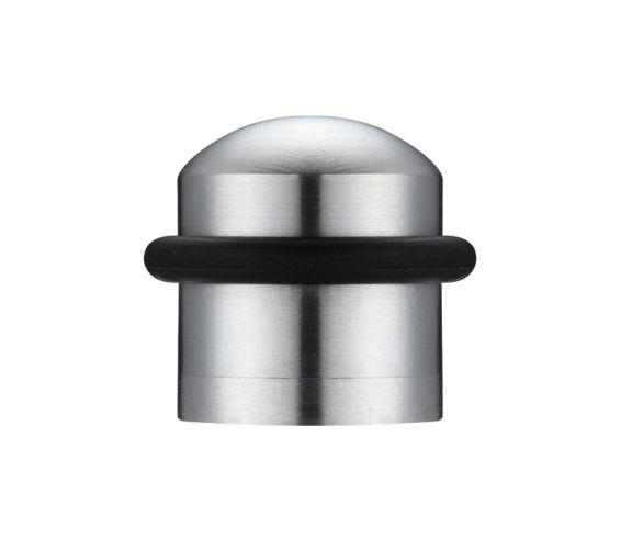Zoo Hardware Domed Floor Mounted Door Stop – Satin Chrome