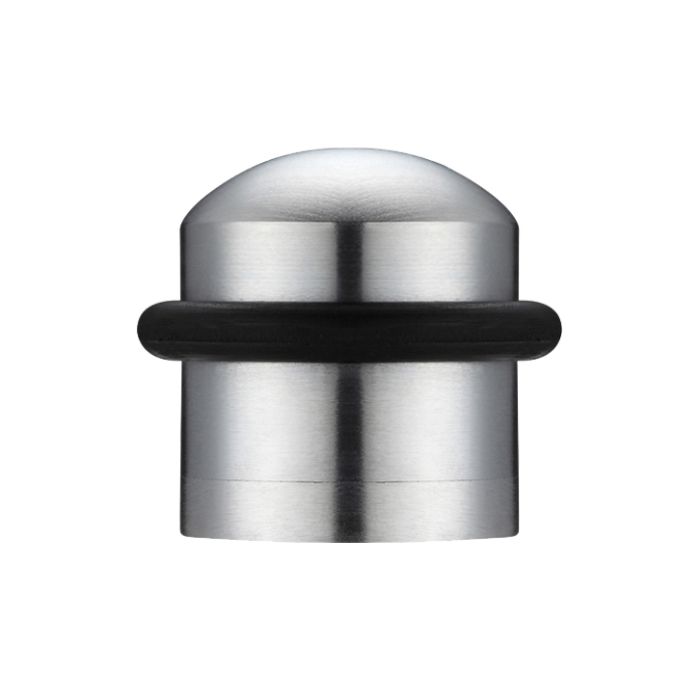 Zoo Hardware Domed Floor Mounted Door Stop – Satin Chrome