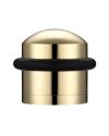 Domed Floor Mounted Door Stop – 31mm – Polished Brass