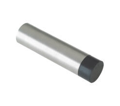 ZAS Cylinder Door Stop - 75mm - Satin Stainless Steel