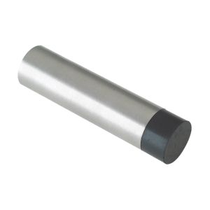 ZAS Cylinder Door Stop – 75mm – Satin Stainless Steel