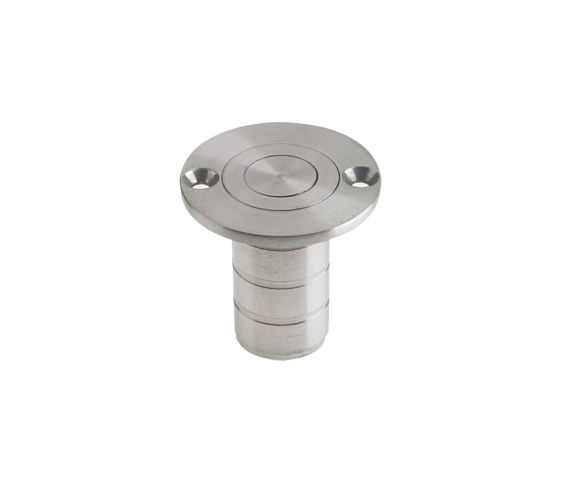 ZAS Dust Excluding Socket For Flush Bolts (Timber), Satin Stainless Steel