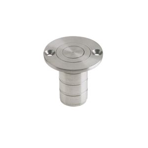 ZAS Dust Excluding Socket For Flush Bolts (Timber), Satin Stainless Steel