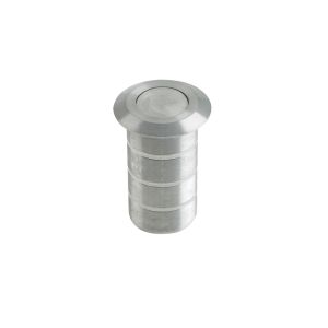 ZAS Dust Excluding Socket For Flush Bolts (Concrete), Satin Stainless Steel