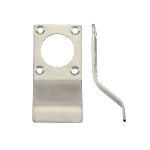 ZAS Cylinder Latch Pull Rim Profile (88mm x 43mm), Satin Stainless Steel