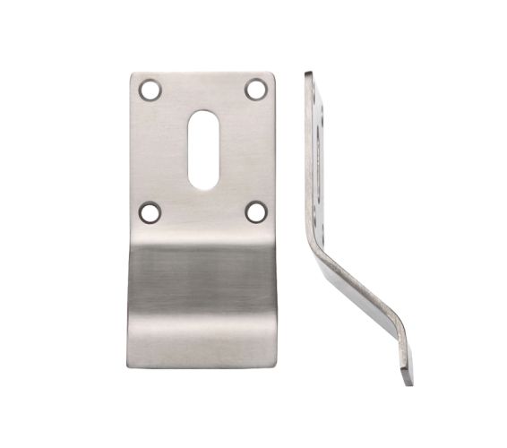 ZAS Cylinder Latch Pull Standard Profile (88mm x 43mm), Satin Stainless Steel