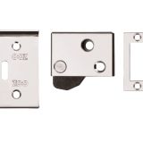 ZAS Hush Latch (64mm x 40mm), Polished Chrome