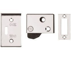 ZAS Hush Latch (64mm x 40mm), Polished Chrome
