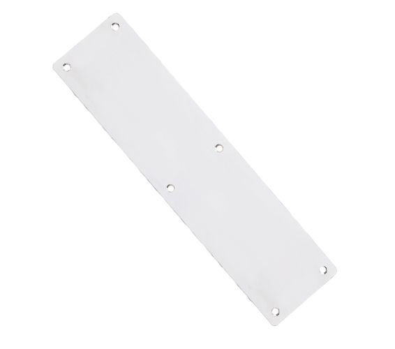 ZAS Radius Finger Plates (Various Sizes), Polished Stainless Steel