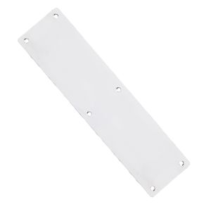 ZAS Radius Finger Plates (Various Sizes), Polished Stainless Steel