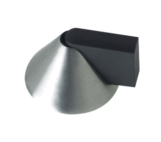 ZAS Floor Mounted Cone Door Stop – 38mm – Satin Stainless Steel