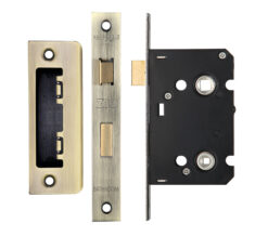 Contract Bathroom Lock (64mm OR 76mm), Florentine Bronze