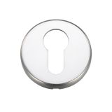 Zoo Hardware Contract Aluminium Euro Profile Escutcheon - Satin Aluminium