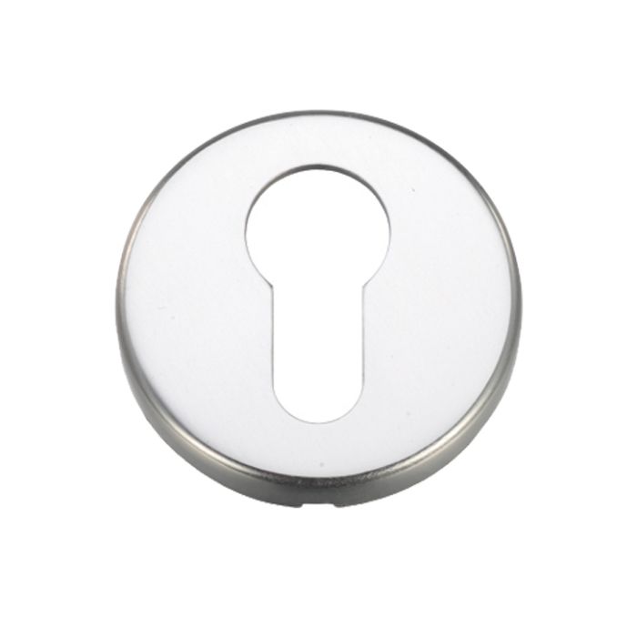 Zoo Hardware Contract Aluminium Euro Profile Escutcheon – Satin Aluminium