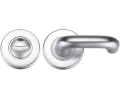 Zoo Hardware Contract Aluminium Disabled Turn & Release - Satin Aluminium