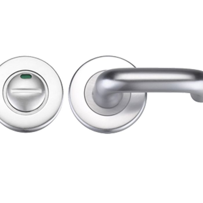 Zoo Hardware Contract Aluminium Disabled Turn & Release – Satin Aluminium
