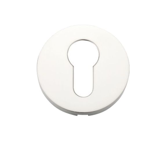 ZCS Architectural Euro Profile Escutcheon, Polished Stainless Steel