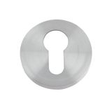 ZCS Architectural Euro Profile Escutcheon, Satin Stainless Steel