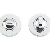 ZCS Architectural Bathroom Turn & Release, Polished Stainless Steel