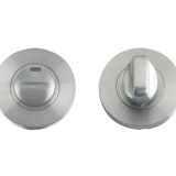 ZCS Architectural Bathroom Turn & Release With Indicator, Satin Stainless Steel