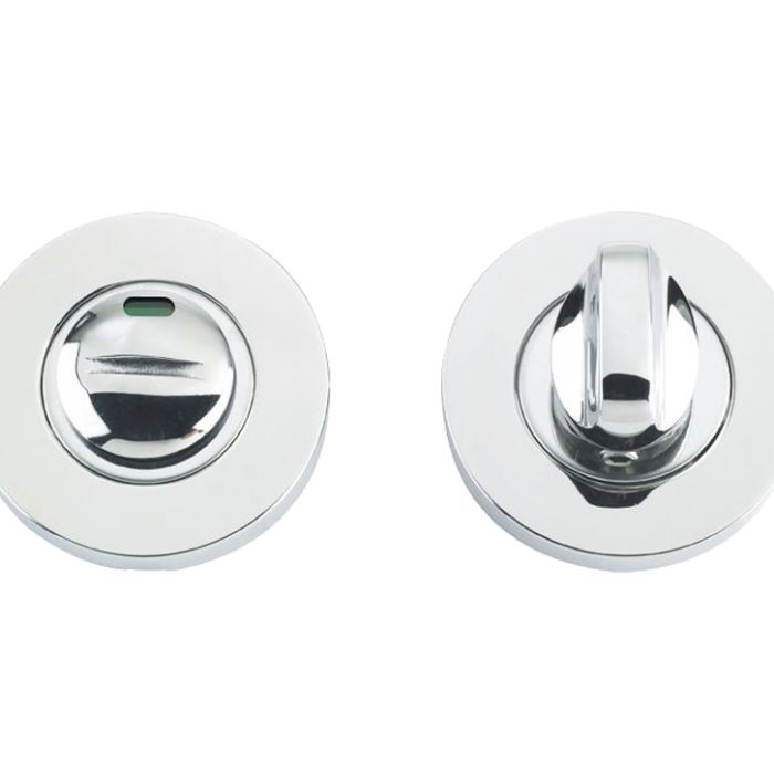 ZCS Architectural Bathroom Turn & Release With Indicator, Polished Stainless Steel