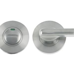 ZGS Disabled Bathroom Turn & Release With Indicator, Satin Stainless Steel
