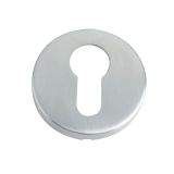 ZCS2 Contract Euro Profile Escutcheon, Satin Stainless Steel