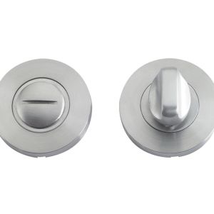 ZCS2 Contract Bathroom Turn & Release, Satin Stainless Steel