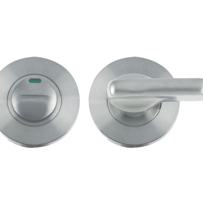 ZCS2 Contract Disabled Bathroom Turn & Release With Indicator, Satin Stainless Steel