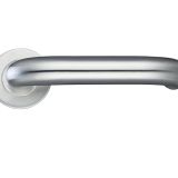 ZCS2 Contract RTD Lever On Round Rose, Satin Stainless Steel (sold in pairs)