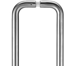 ZCS2D Contract Back To Back Pull Handles (19mm Bar Diameter), Satin Stainless Steel