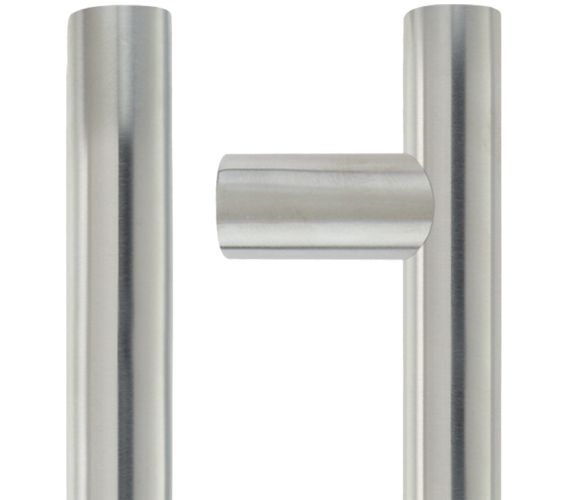 ZCS2G Contract Guardsman Pull Handle (30mm Bar Diameter), Satin Stainless Steel