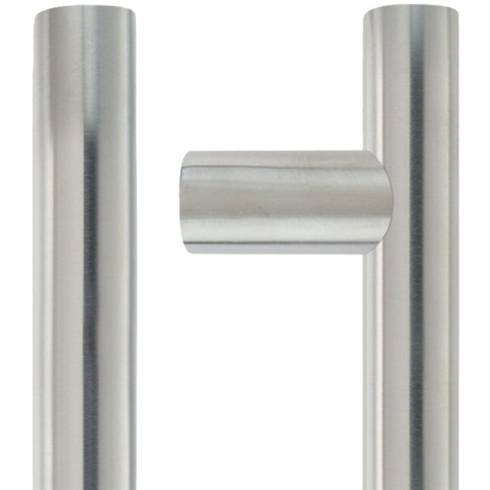ZCS2G Contract Guardsman Pull Handle (30mm Bar Diameter), Satin Stainless Steel