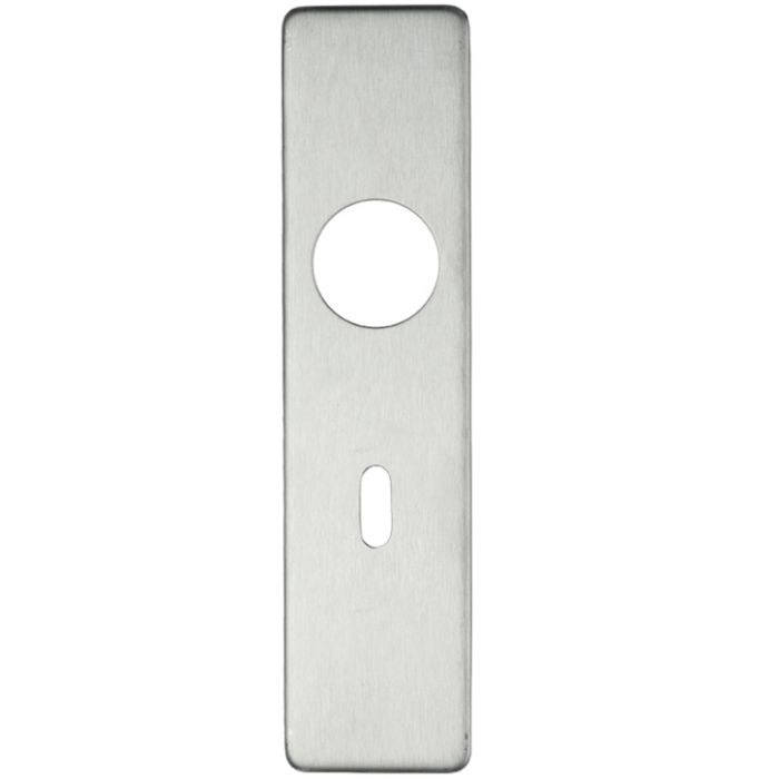ZCS Architectural Short Cover Plates, Satin Stainless Steel (sold in pairs)