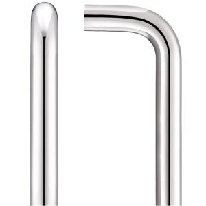 ZCSD Architectural D Pull Handle (19mm Bar Diameter) – Polished Stainless Steel