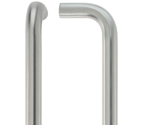 Zoo Hardware D Pull Handle (19mm or 21mm Bar Diameter) – Satin Stainless Steel