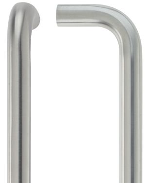 Zoo Hardware D Pull Handle (19mm or 21mm Bar Diameter) – Satin Stainless Steel