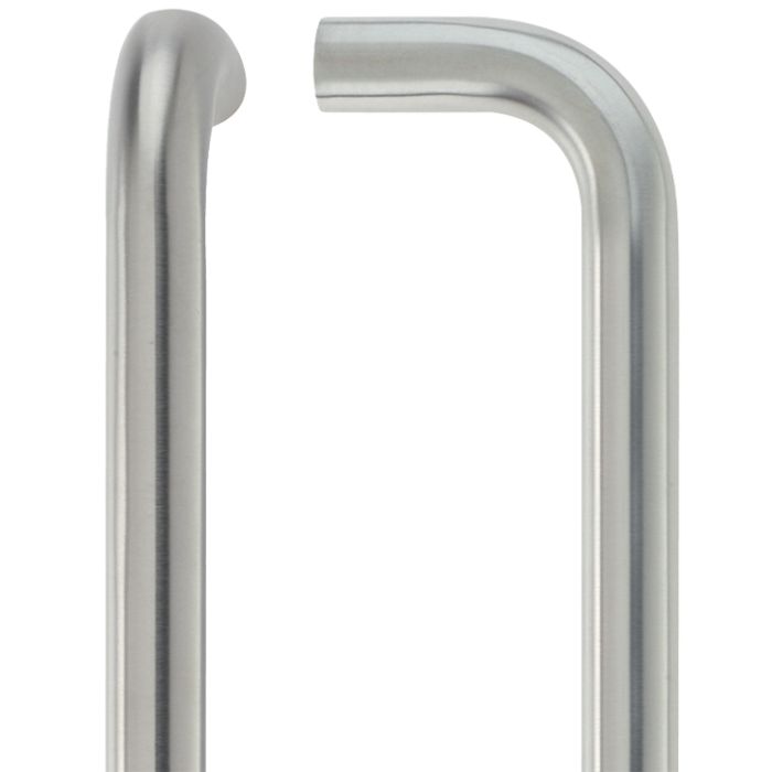 Zoo Hardware D Pull Handle (19mm or 21mm Bar Diameter) – Satin Stainless Steel