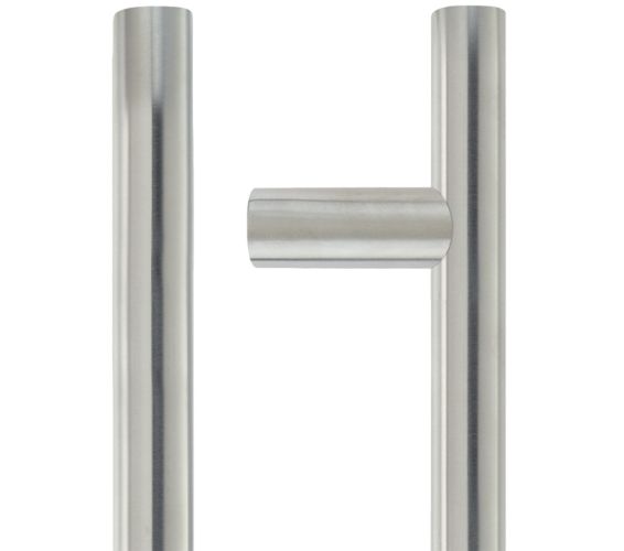 ZCSG Architectural Guardsman Pull Handles (19mm OR 21mm Bar Diameter), Satin Stainless Steel