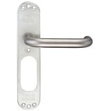 ZCS 19mm RTD Lever On Inner Backplate, Satin Stainless Steel (sold in pairs)