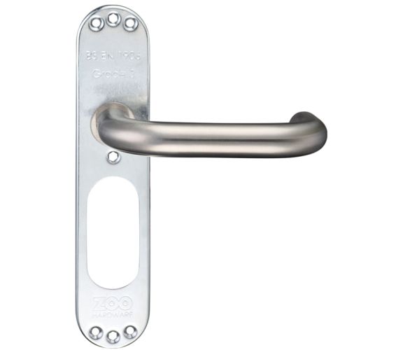 ZCS Architectural 22mm RTD Lever On Inner Backplate, Satin Stainless Steel (sold in pairs)