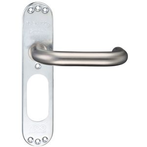 ZCS Architectural 22mm RTD Lever On Inner Backplate, Satin Stainless Steel (sold in pairs)