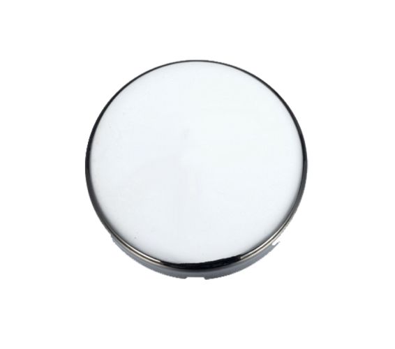 Contract Blank Profile Escutcheon, Polished Chrome