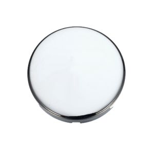 Contract Blank Profile Escutcheon, Polished Chrome